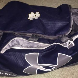 Notre Dame x Under Armor Duffle